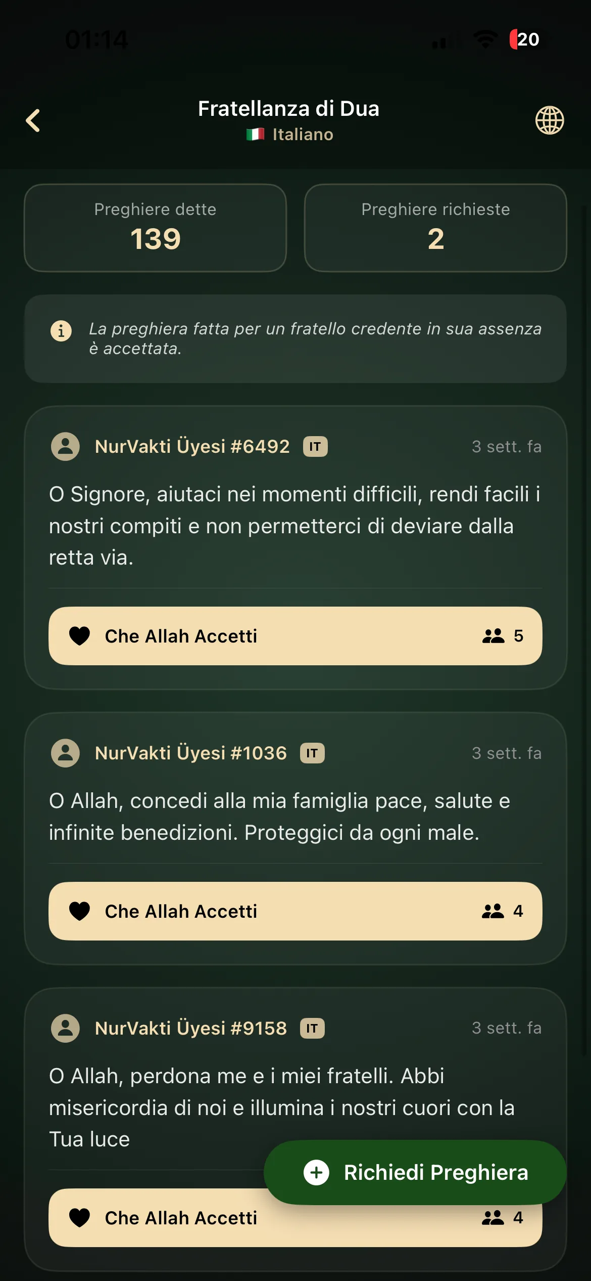 Fratellanza di Preghiera
