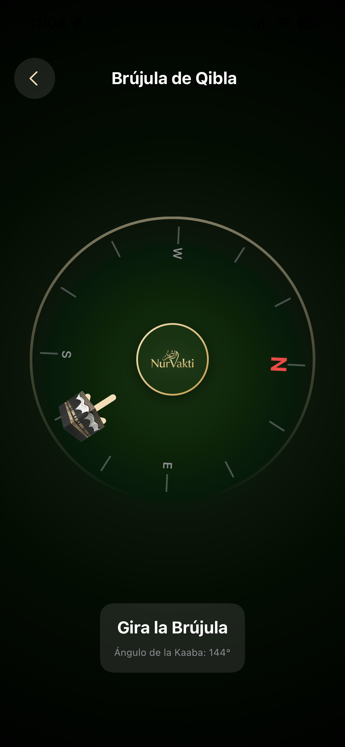 Brújula Qibla