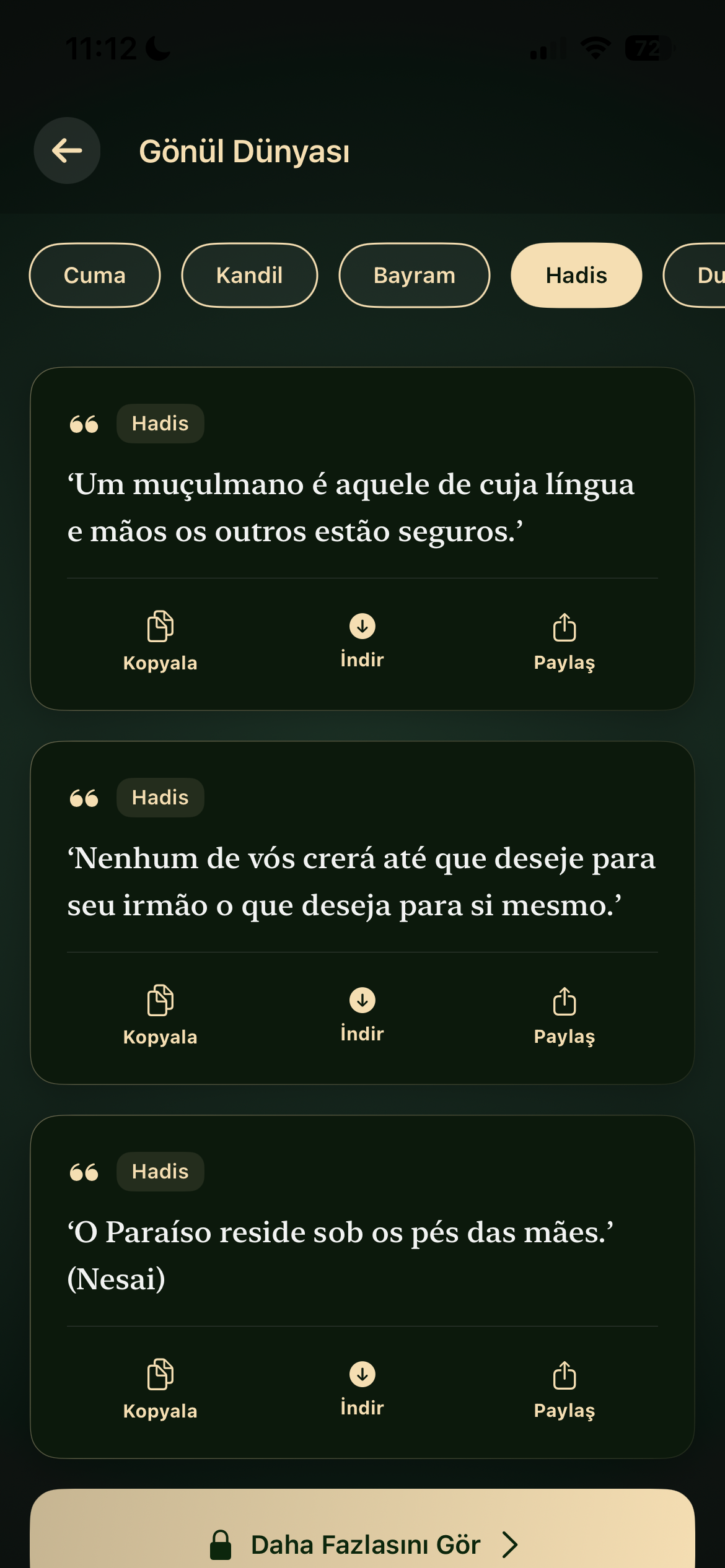 Cartões de Cumprimentos