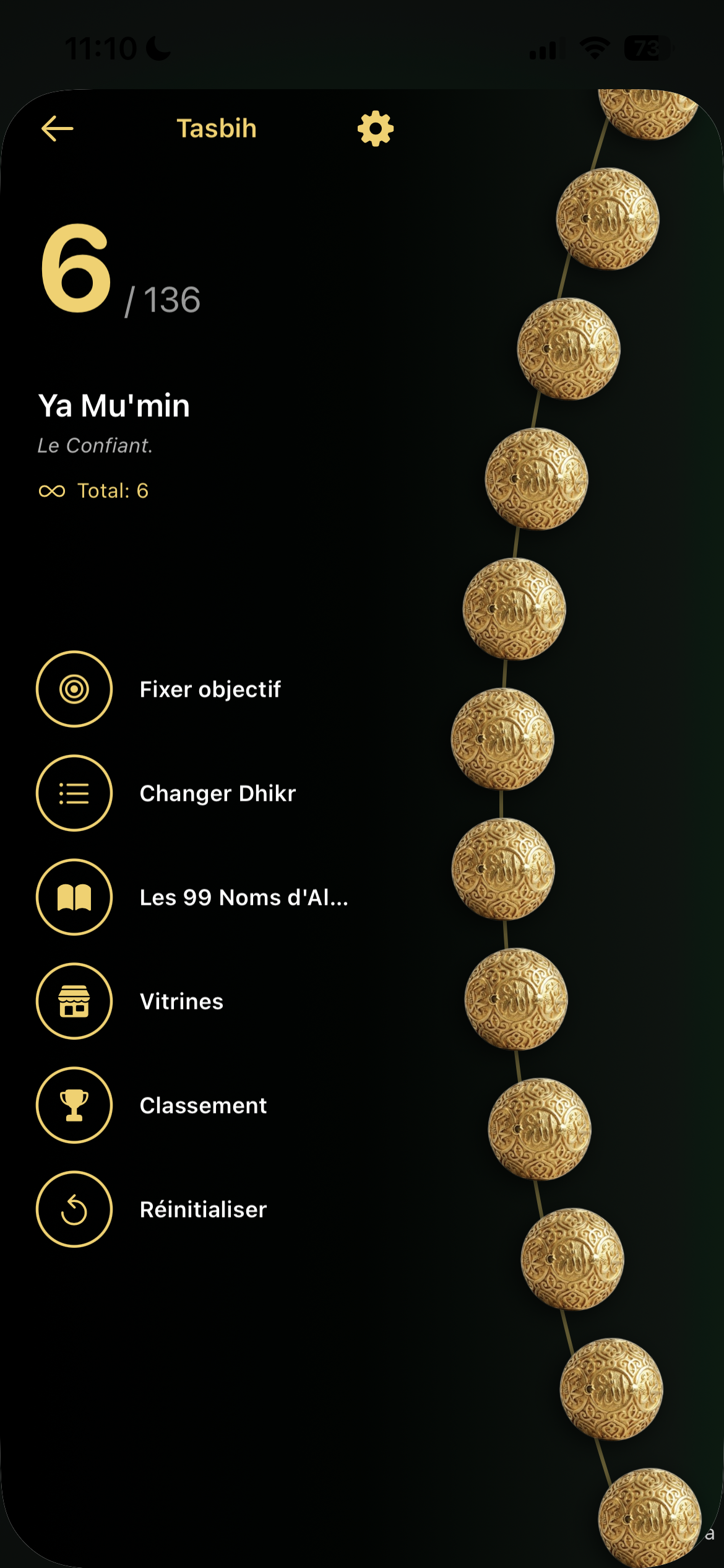 Compteur de Dhikr